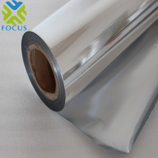 Vacuum Metallized Pet PE Film Pet Al PE Aluminum Lamination Packaging Film Insulation Film