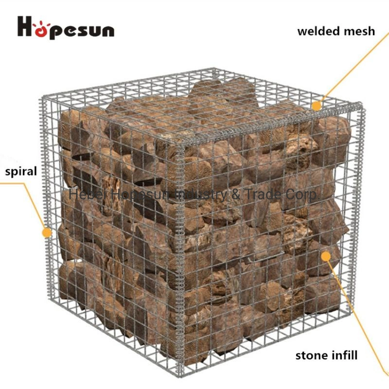 DIY Garden Gabion for Sale Welded Wire Mesh for Stonge Cage