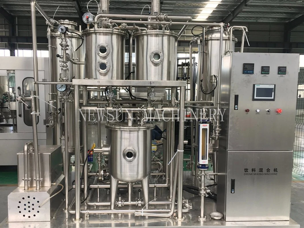 Fully Automatic Carbonated Soft Drinks/Beverage/Soda Water/CSD Pet/Glass Bottle Line Plant Filling/Bottling/Packing Bottling Machine