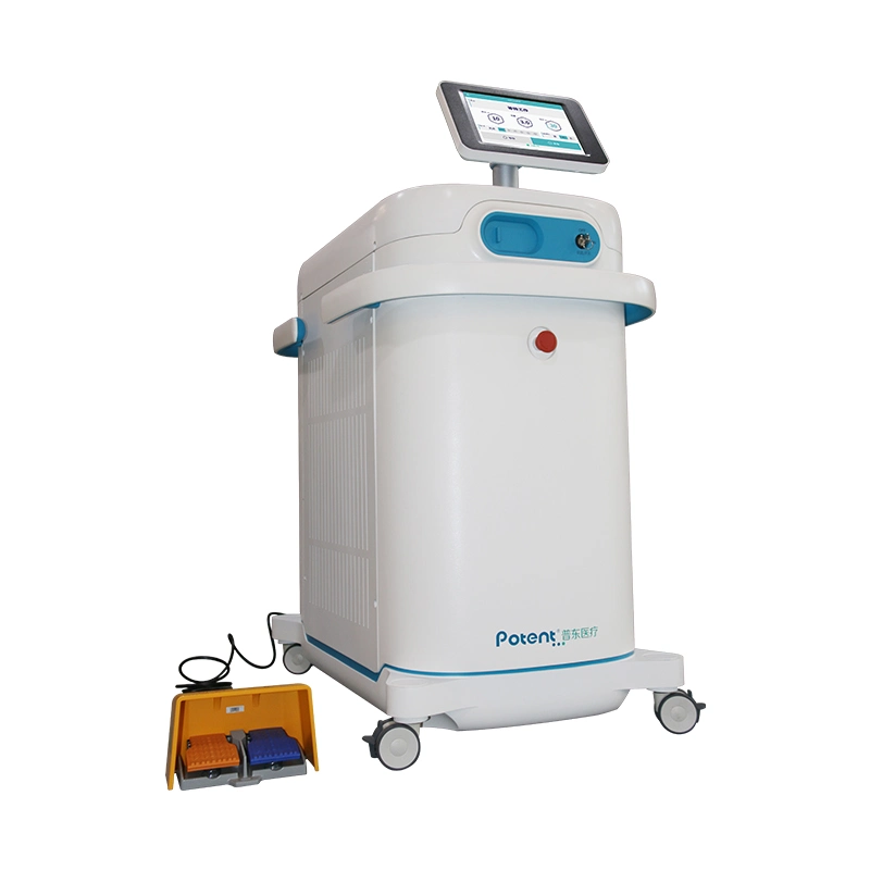 Potent Urology 102.4*635*124.6cm China Urethral Biliary Strictures Laser Equipment HP-120W