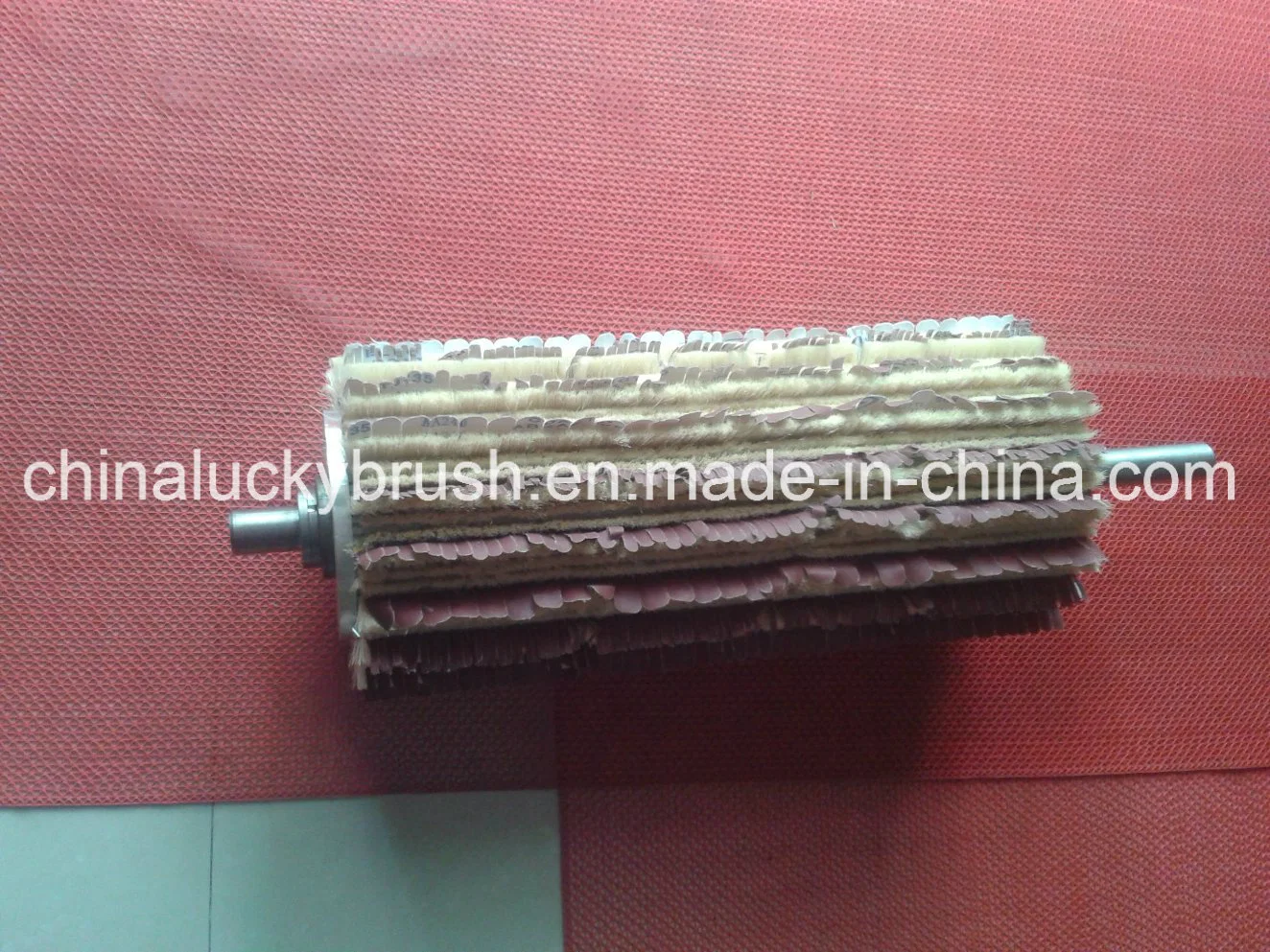 Sisal Mixture Wire Strip Brush for Sanding Machine (YY-113)