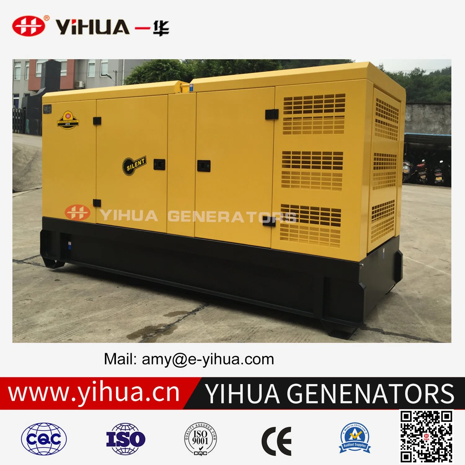 Cummins 180kVA Portable Diesel Generator Electric Machine Governor Generator