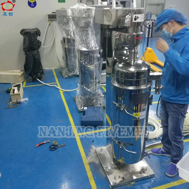 Gq High Speed Yeast Pectin Bacterium Tubular Centrifuge Separation