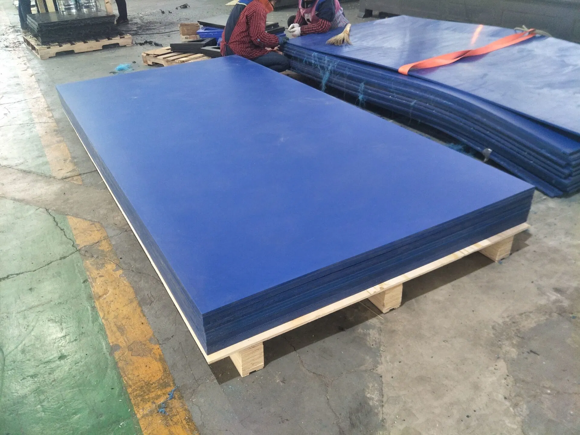 Einfarbig und zweifarbig UHMWPE (UHMW-PE) PE 1000 HMW Polyethylenfolie