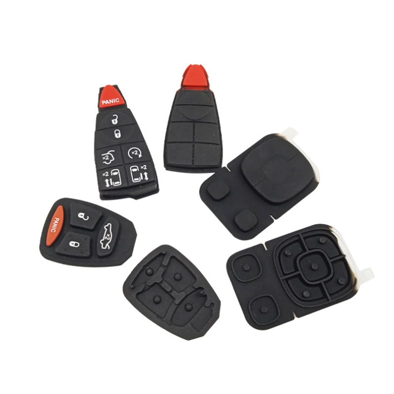 High quality/High cost performance  Custom Size Conductive Rubber Silicone Keyboard Button