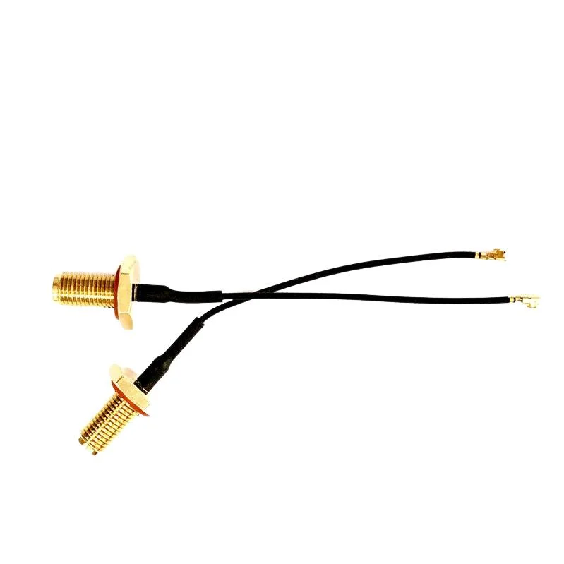 Großhandel Customized Jumper-Kabel DC-6GHz mit Ipex/MHF/UFL/SMA weiblich RF Jumper Kabel für Wireless-Abdeckung