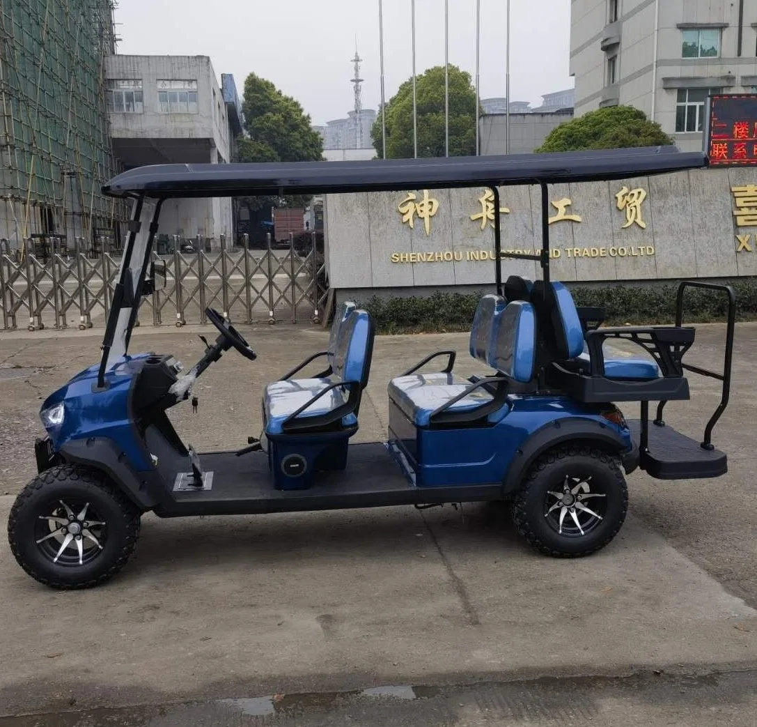 Factory Price Utility Tourist Sightseeing 2/4/6/8 Wheel Drive Electric Golf Cart