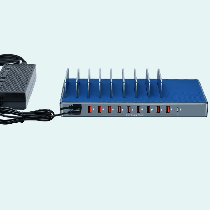 Smart 10 puertos de la estación de carga USB Cargador USB multipuerto
