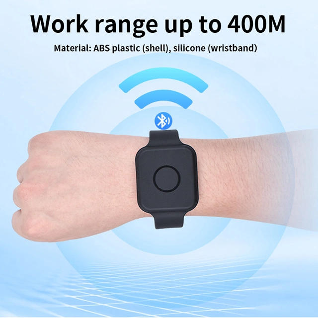 Feasycom Da14531 Bluetooth 5.1 Wearable Ibeacon Devices Programmable BLE Beacon Bracelet with 6 Years Battery Life