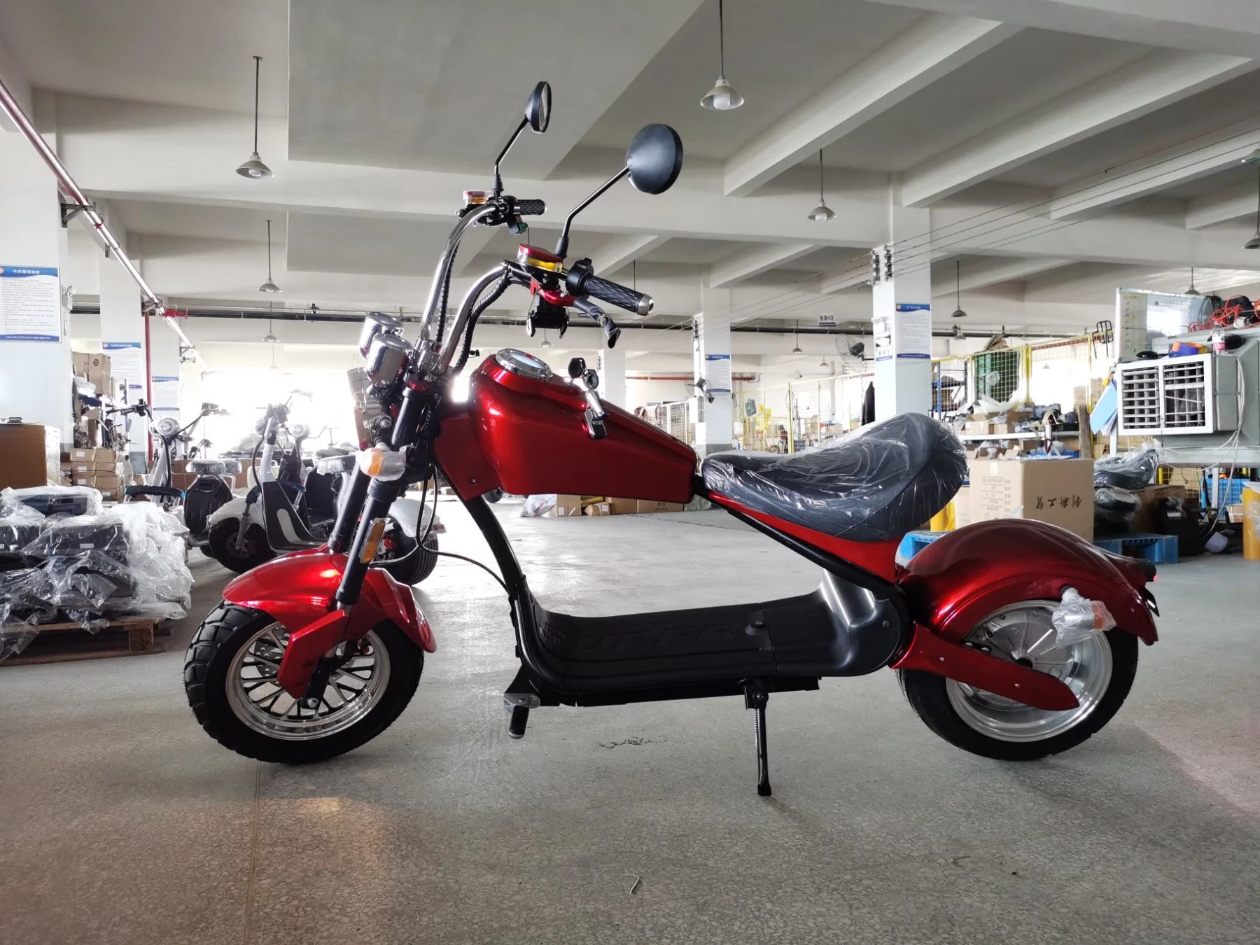 Customized Large Fat Tire Citycoco Two-Wheeled Scooter 1500W Motor Scooter