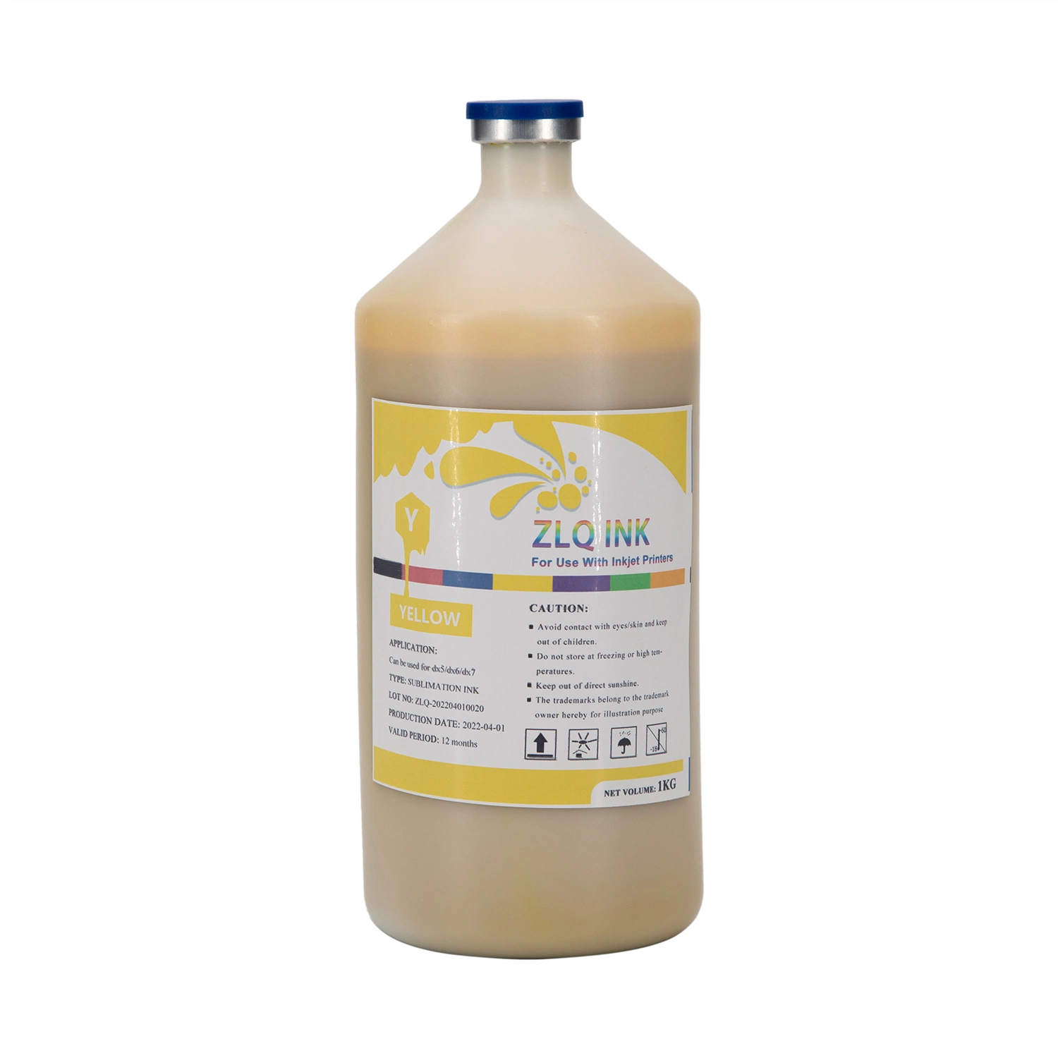 Digital Textile Printing Ink 1L Bottle Sublimation Ink for Epson