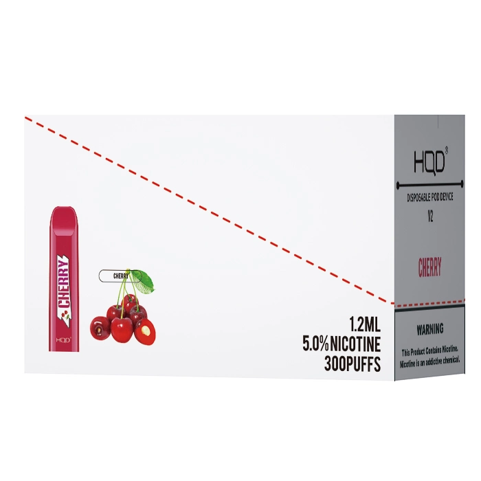 300 Puffs Light Diposable Device V2 with Wonderful Vaping Experience in Cherry Flavors