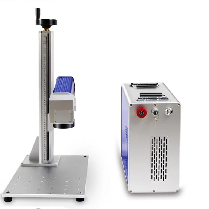 Portable Mini Metal Fiber Laser Marker Laser Marking Engraving Etching Machine for Logo Printing Numbering on Plastic