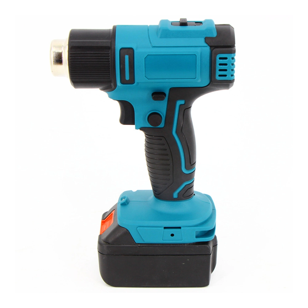 21V Cordless Heat Gun Variable Temperature Fast Heating Hot Air Gun