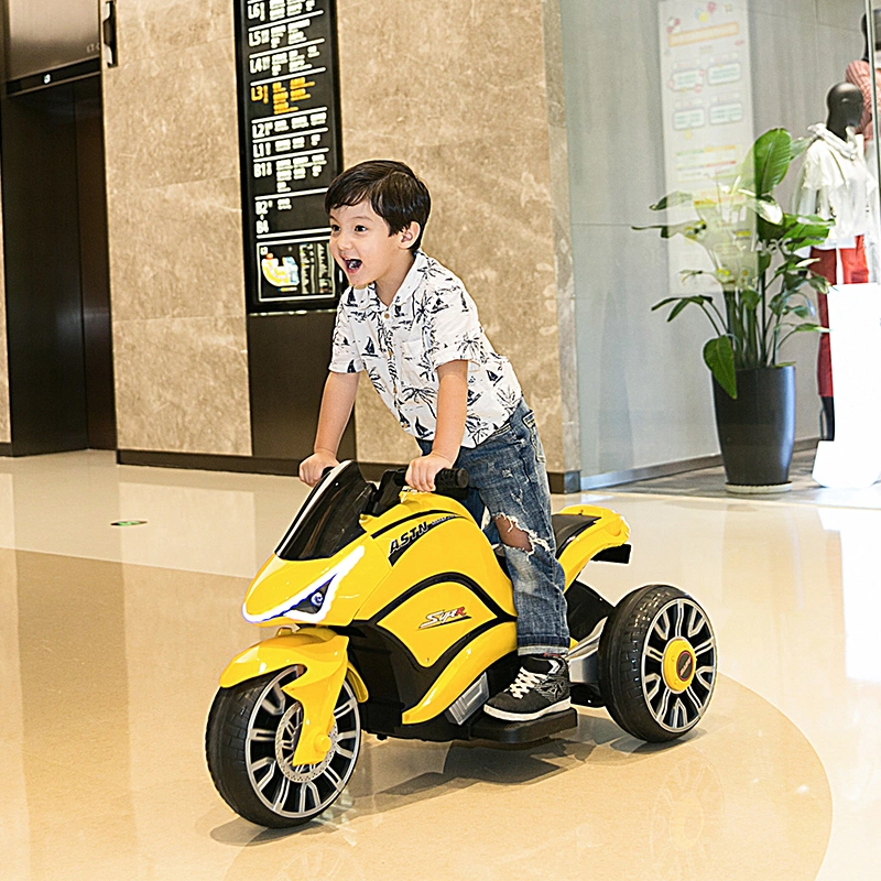 El más popular de juguetes para niños Children's motocicleta eléctrica es compatible con teléfono móvil Bluetooth Music
