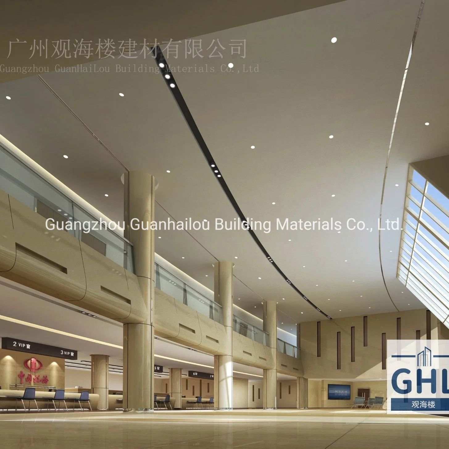 Gypsum PVC Ceiling/ Gypsum Board/ Drywall/ Gypsum Ceiling/ Metal Frame/ Light Steel Keel/Building Materials