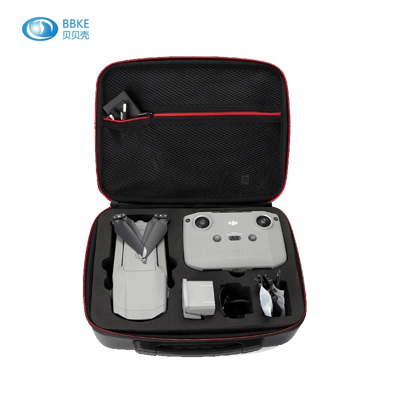 Zipper Molded EVA Case Carry Handheld Travel Smell Proof EVA Dji Drone Case with Handle EVA Storage Case for Dji Mavic Air 2 Smell Proof EVA Case for Dji Drone