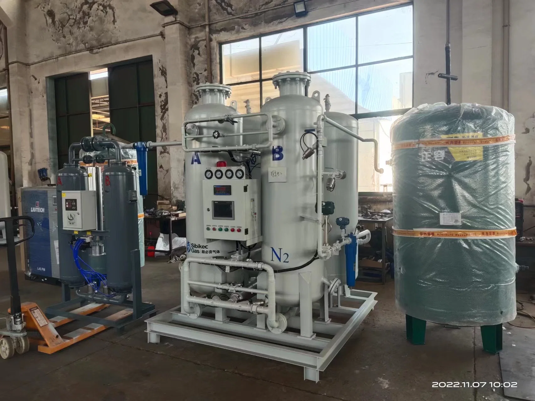 Industrial Nitrogen Purity 99.9% System Equipment Machine Price Gas Nitrogen Generator