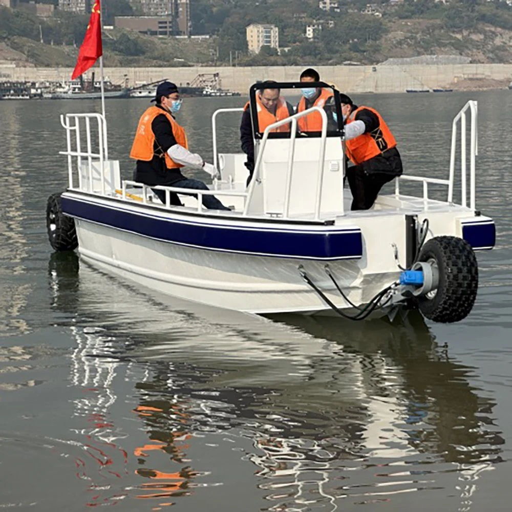 Bateau pilote de patrouille en aluminium de 15 m/bateau à moteur de sauvetage de vitesse en aluminium