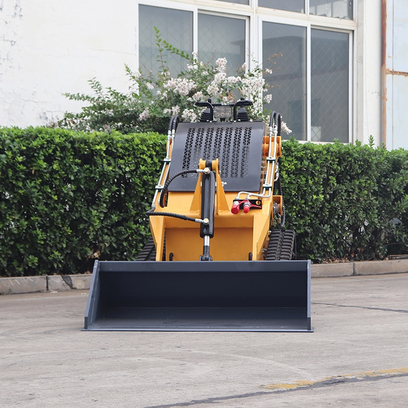 Wheeled Mini Skid Steer Loader Skid Steer with Hammer Crusher