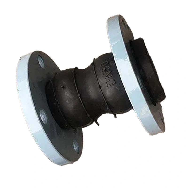 Pipe Connector Two Ball Type Rubber Joint with 316 Stainless Steel Flange