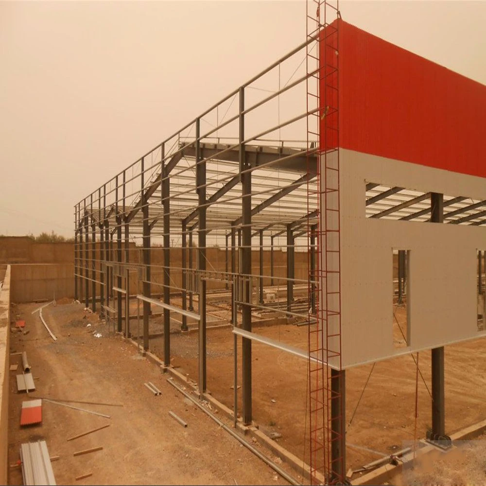 Steel Structure Building for Ceramic Tile Workshop (TW-KA101)