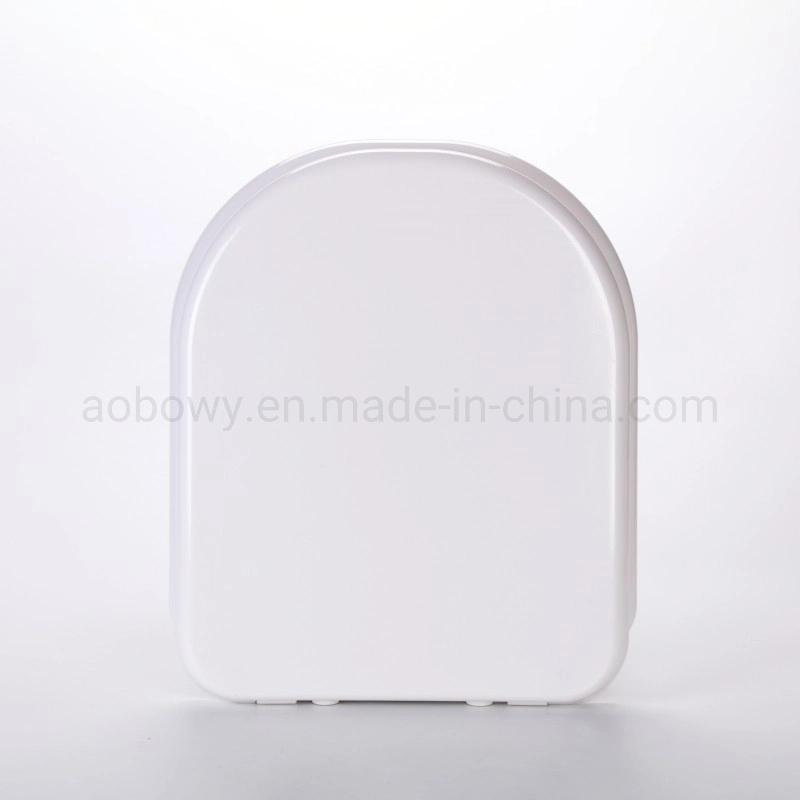 British Market D Shape UF Toilet Seat Slow Close and Quick Release Function