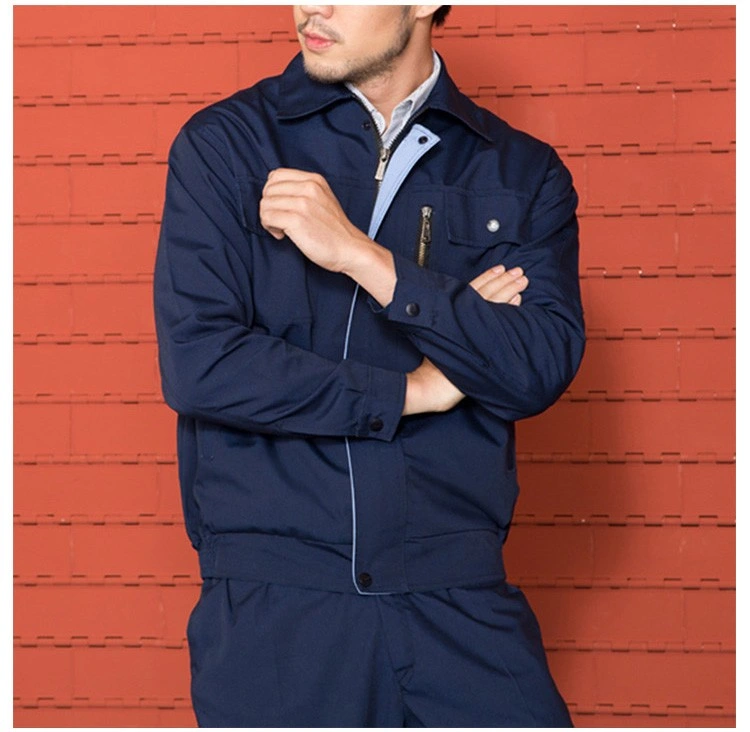 Wholesale/Supplier Tc Fabric Navy Work Clothes for Staff Uniforms