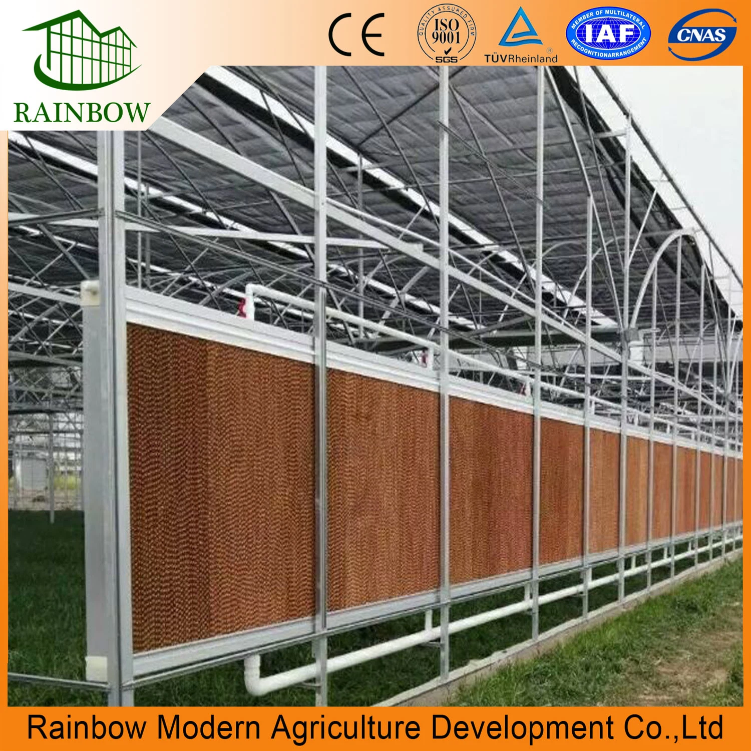 Aluminium Alloy Frame 7090 Poultry Evaporative Cooling Pad