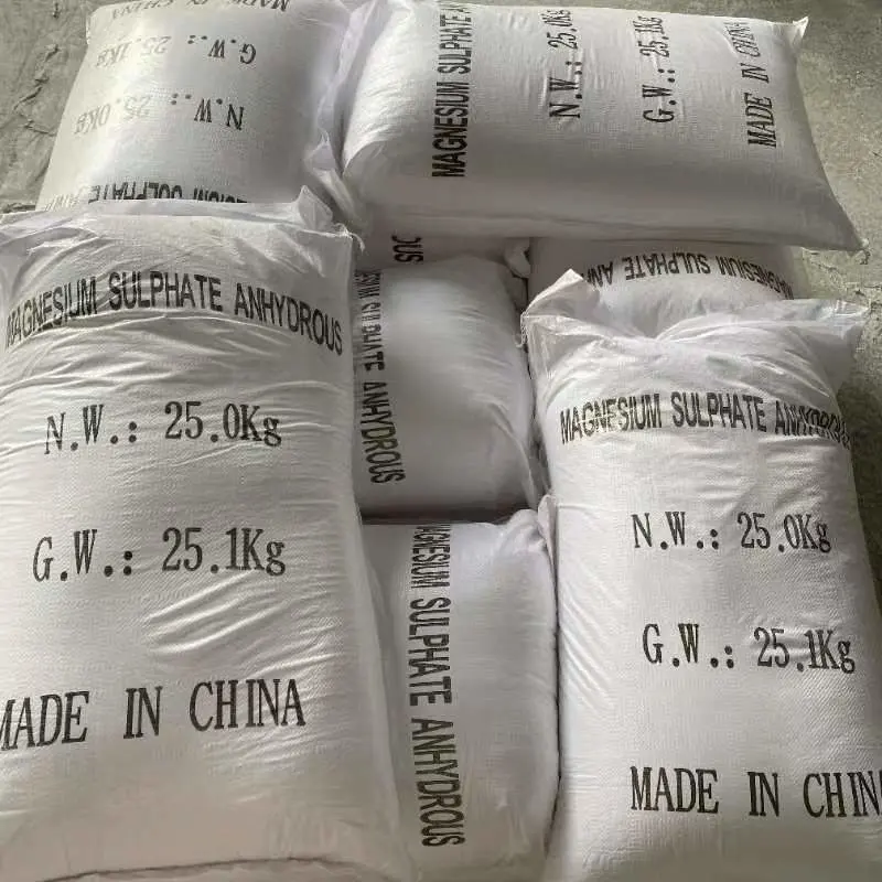 Mgso4 sulfato de magnésio anidro fertilizante agrícola com o Melhor Preço