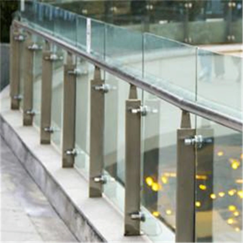 Factory Manufacture Home Frameless Glass Fencing / Balcony Frameless Glass Railing /Stair Frameless Glass Balustrade, Security Frameless Glass Fencing