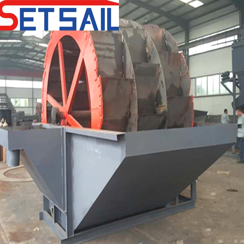 Full New Wheel Sand Washing Sand Machine Wtih Electric Power