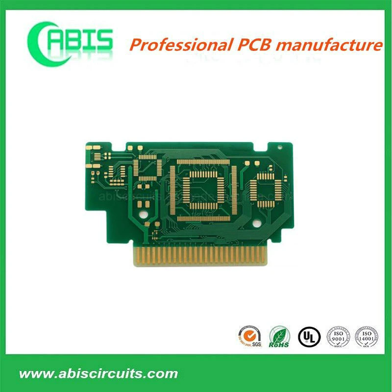 4 Layers Electronics PCB/ Printed Circuit Boards in Green Printing Ink