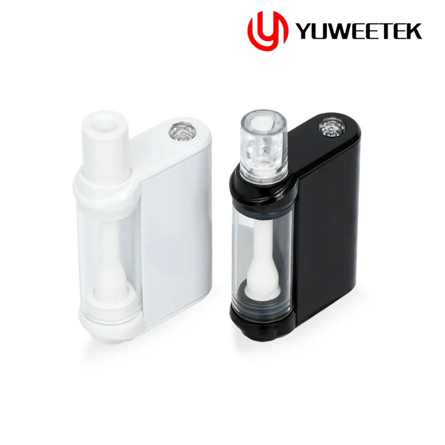 Rhy D002 Wholesale/Supplier Preheating Button Electric Empty Vape to Smoke Wax Live Rosin Vaporizer 2ml Vapes