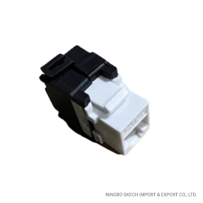 UTP Cat5e Toolless Keystone Jack RJ45 180 Grad ungeschirmter Keystone 8p8c-Netzwerkmodul