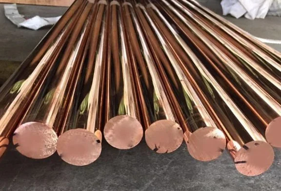 Copper Rod/Copper Round Bar Pure Copper Rod Busbar