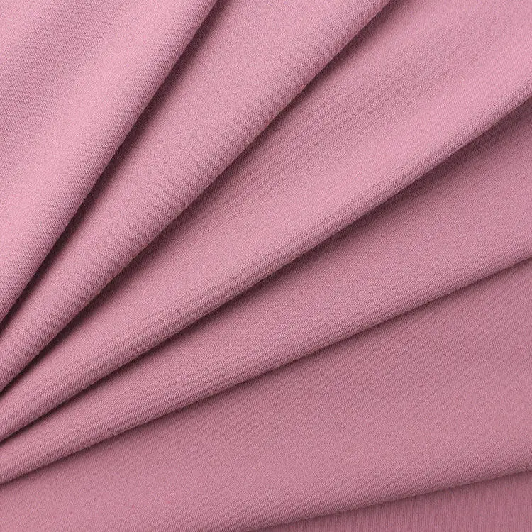 GF 70%Rayon 25% Nylon 5%Spandex Fabric Cheap Stocklot Knitted Rayon Nylon Nr Spandex Knitted Bengaline Fabric for Fashion Pants