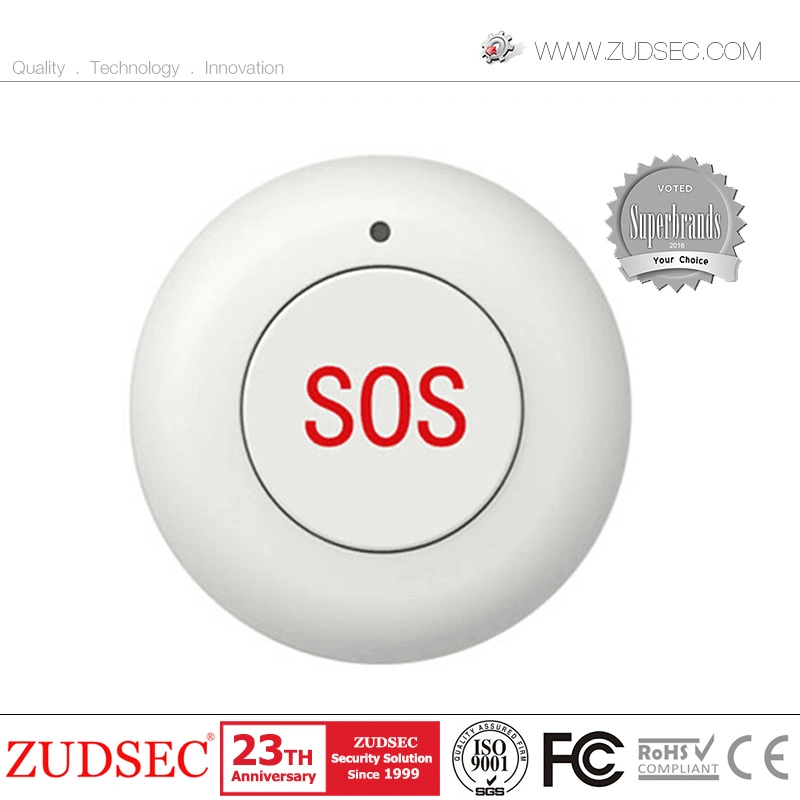 Elderly Nurse Call Emergency RF Wireless Panic Button for Sos Alarm Assistance