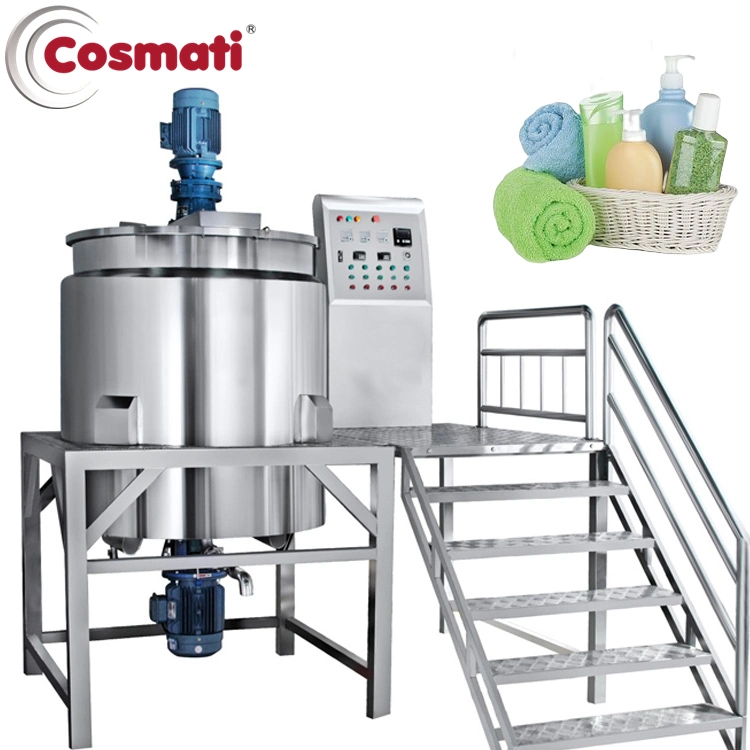 2000L Liquid Detergent Mixing Agitator Tank Mixer Homogenizer