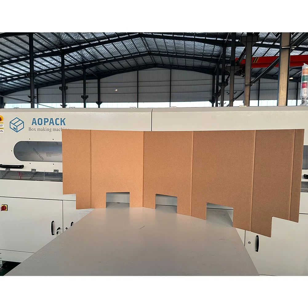 Aopack Affordable Prices Fully Automatic Corrugated Cardboard Packaging Carton Box Maker Machine
