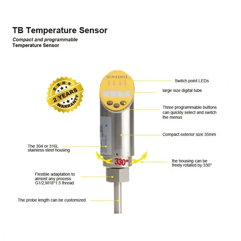 Digital Temperature Sensor for Air and Water