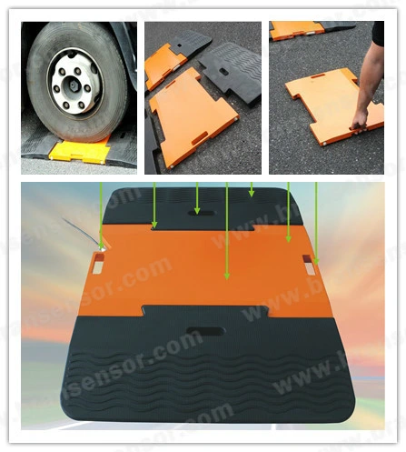 Portable & Moveable 30t, 40t, 50t Dynamic Weighing Heavy Duty Portable Truck Axle Scale