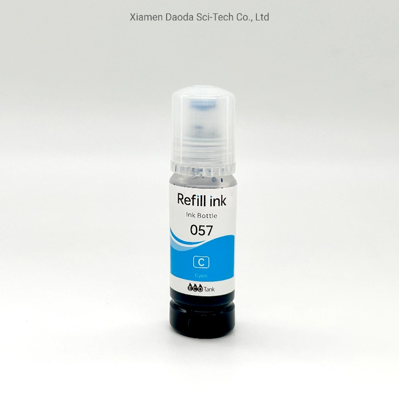 Bouteille de recharge d'encre 057, 056, 107, 108 Encre de recharge spéciale pour imprimantes à jet d'encre Epson L18050/L8050/L18058/L8058/Et18100