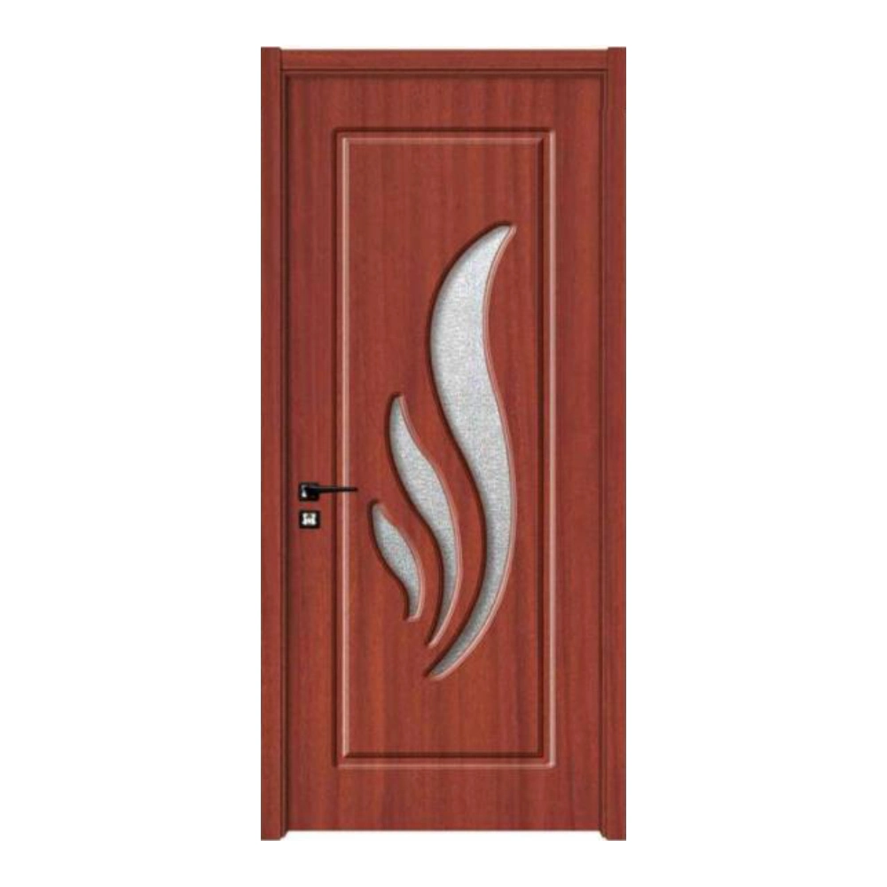 Vente chaude Porte en bois avec vitre pour chambre.