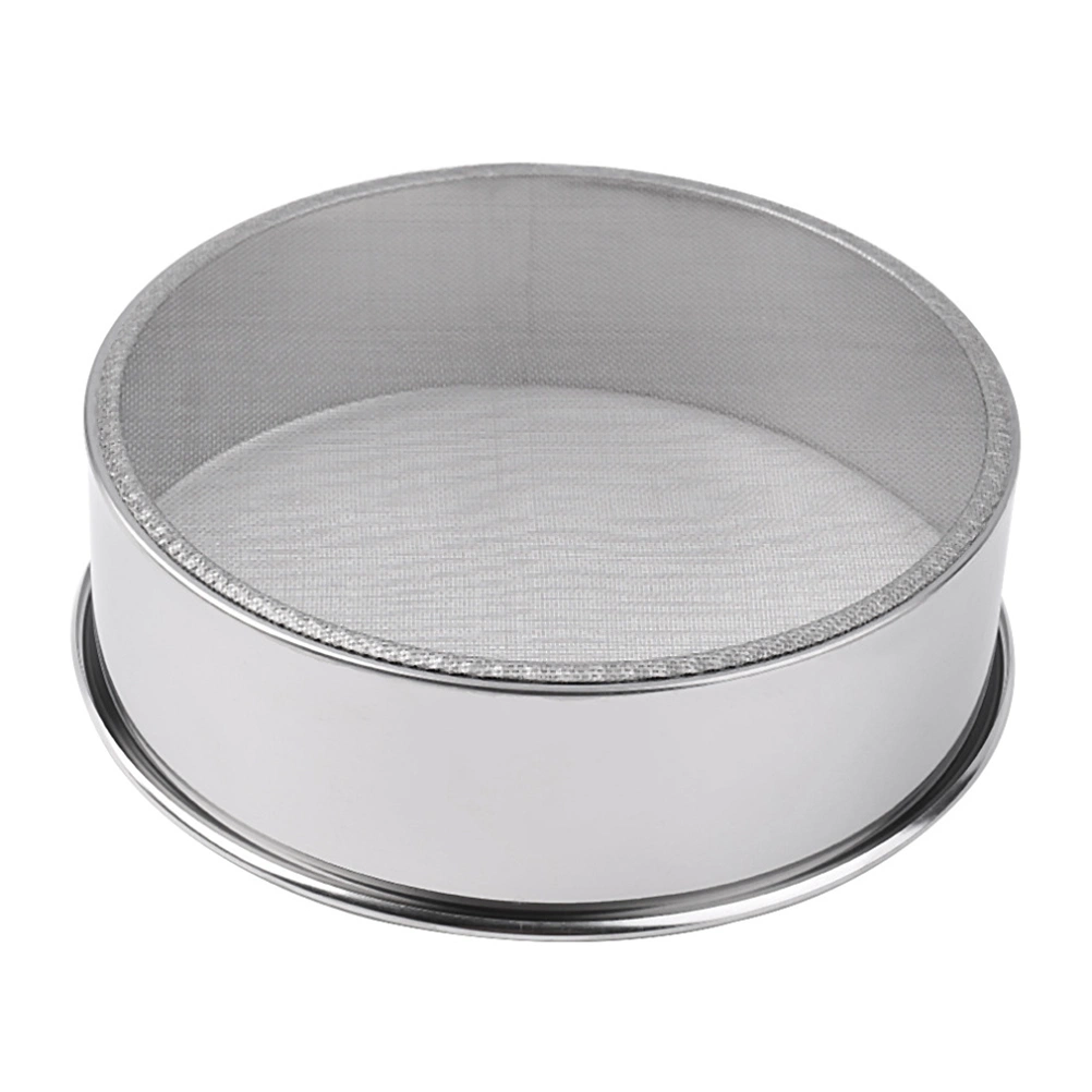 Round Drum Stainless Steel Woven Wire Mesh Screen Standard Laboratory Filter Test Sieve