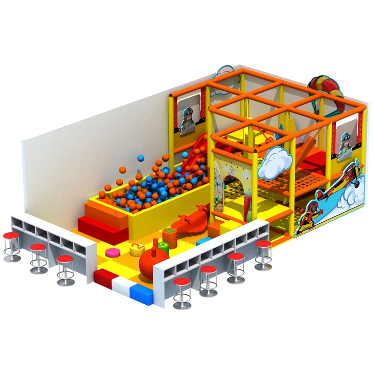 New design Kids Indoor Playground with Mall Car for Kids