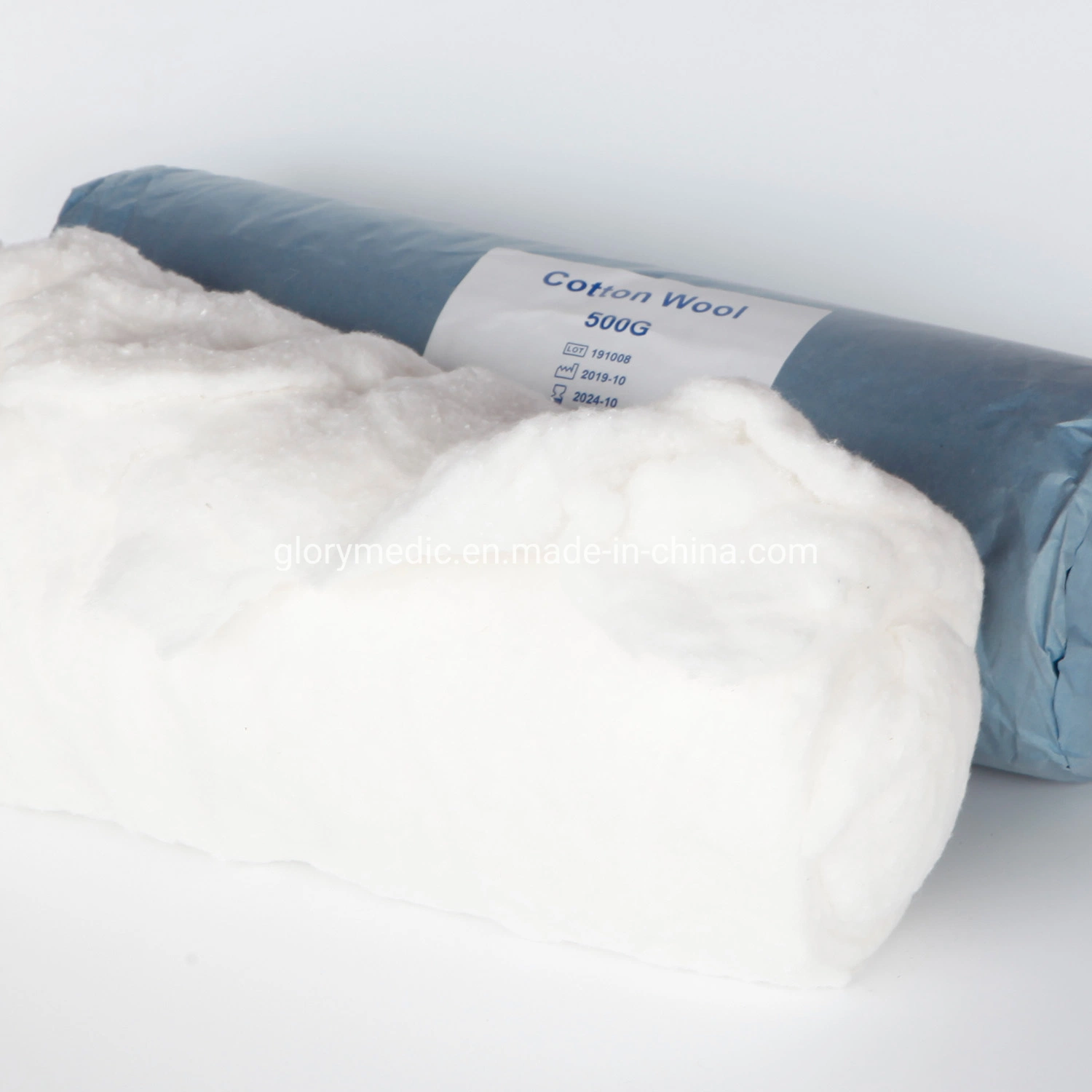 Surgical Absorbent Medical Supplies 50g-500g Cotton Wool Roll