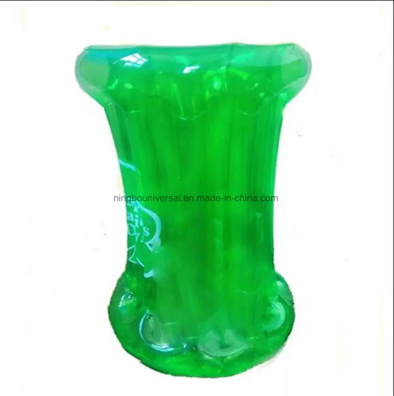 Decorative Green Patricks Day Inflatable Cold Beverages Drinks Ice Bucket