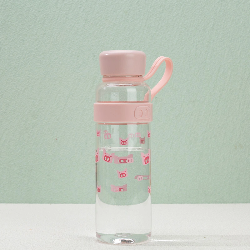 High Value Clear Portable Cup Plastic Sports Water Bottle