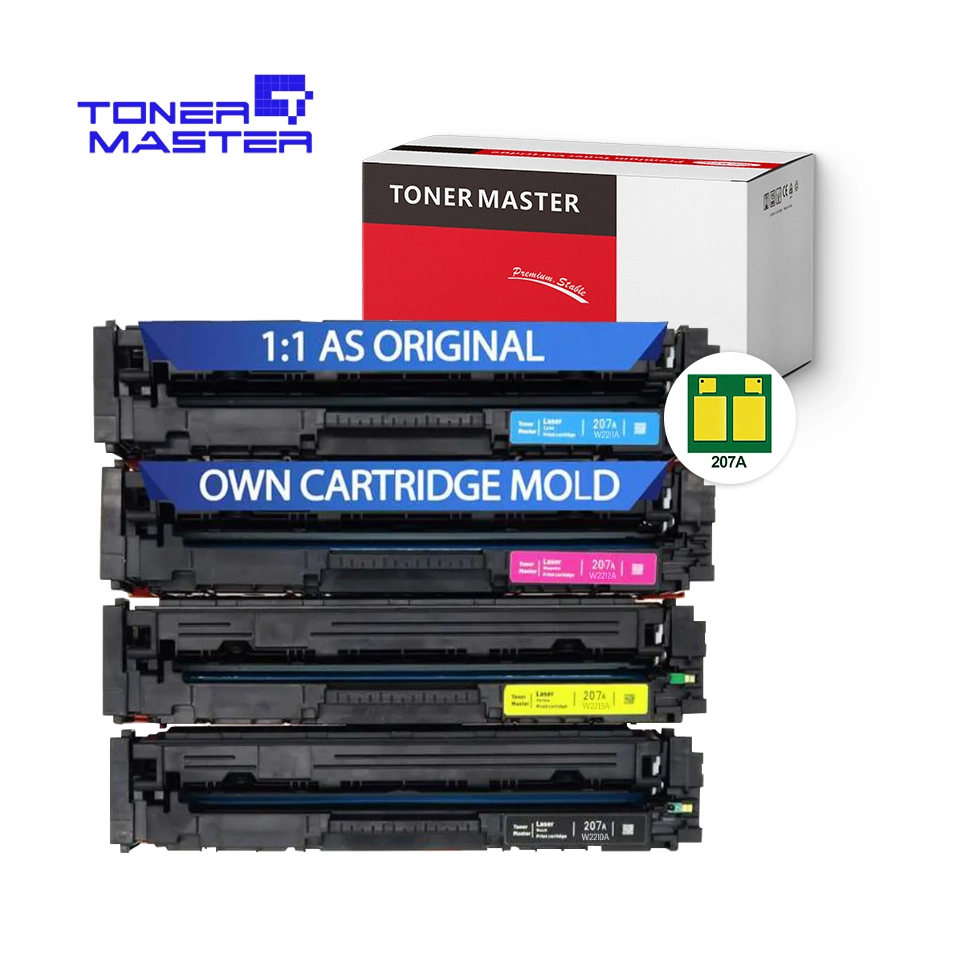 Wholesale Compatible Smpante Toner Cartridge 207A W2210A W2211A W2212A W2213A With Chip For HP Color LaserJet Pro M255nw 282 283
